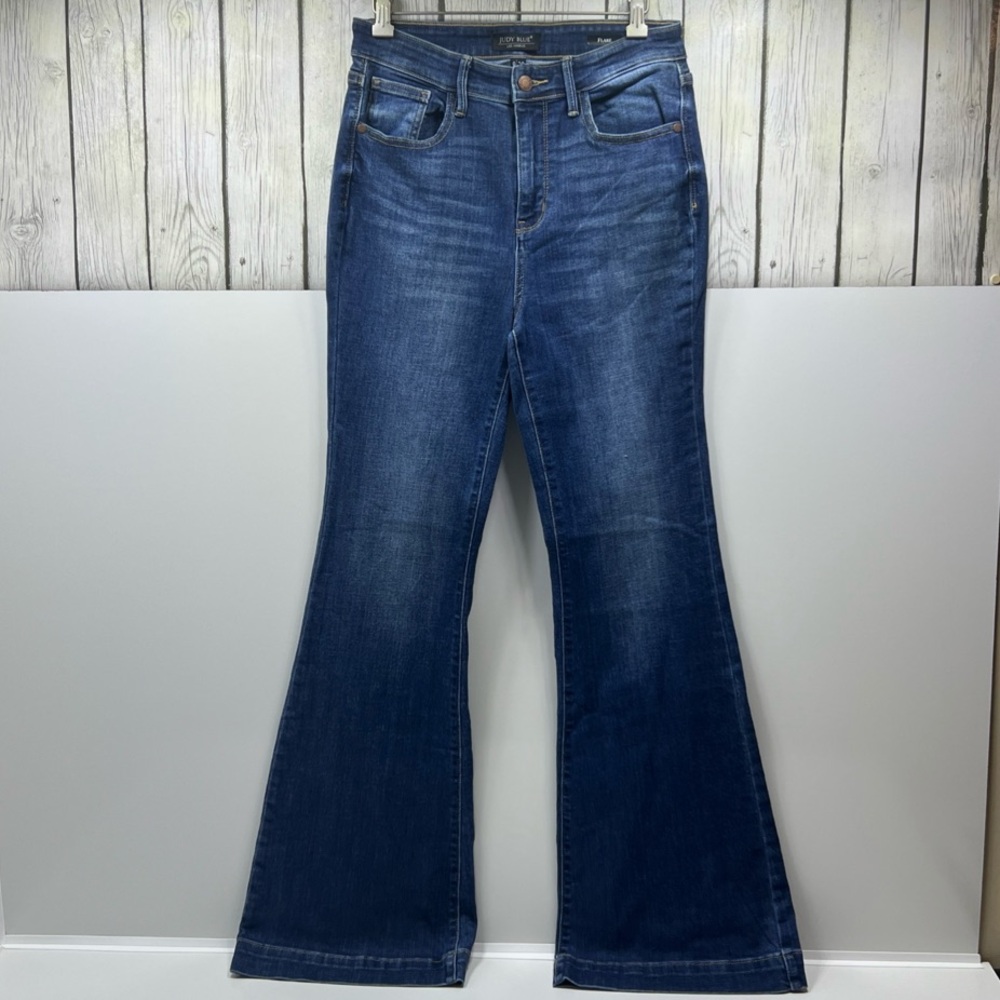 Judy Blue 9/29 Flare Wide Leg Jeans